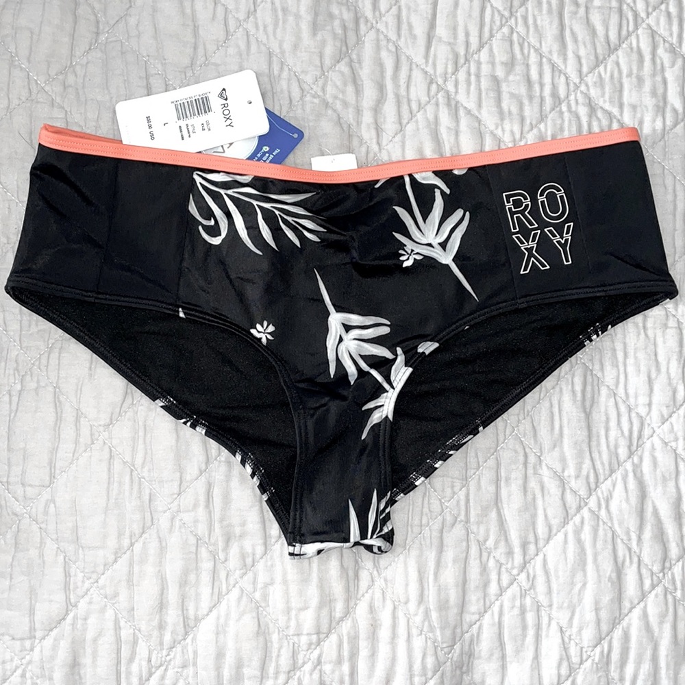 Roxy swimwear bottoms. Never worn. New with tags. NWT.